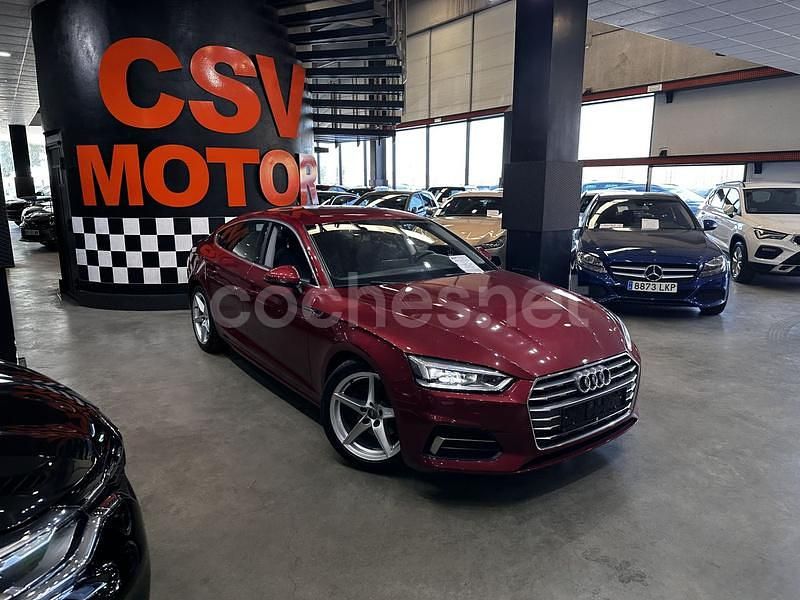 Usado Audi A5 Sportback Sport 190 CV (139 kW) 2019 Rojo Utilitario