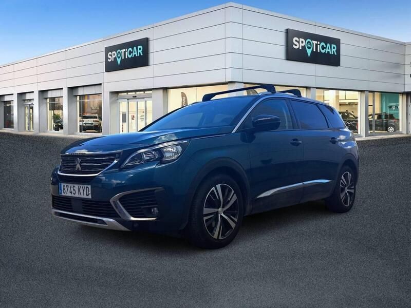 Azul Usado 2019 Peugeot 5008 Allure Monovolumen | 17.990 € (Precio justo) - Imagen 1/3