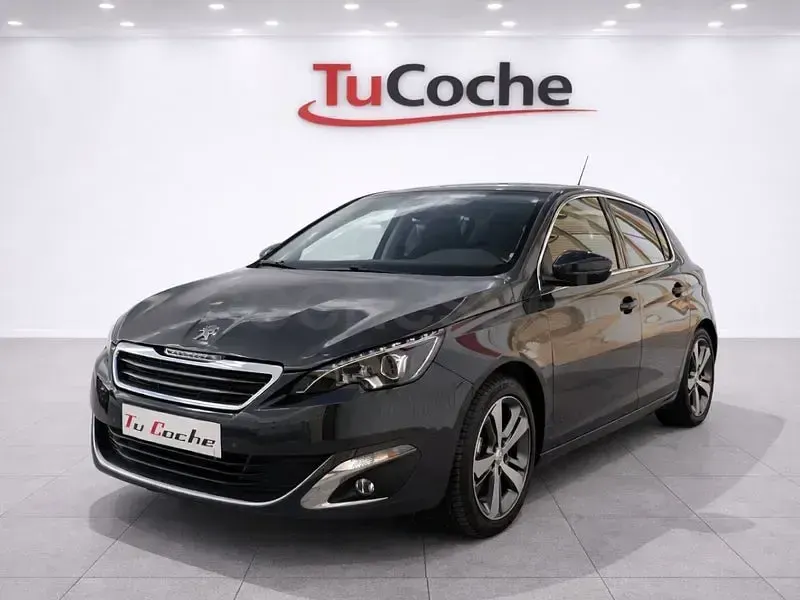 Usado Peugeot 308 Allure 150 CV (110 kW) 2016 Negro Berlina