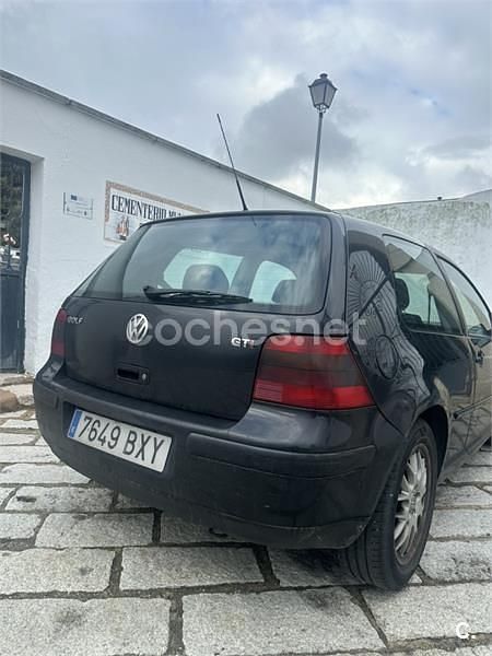 Usado VW Golf IV GTI 150 CV (110 kW) 2002 Negro Berlina
