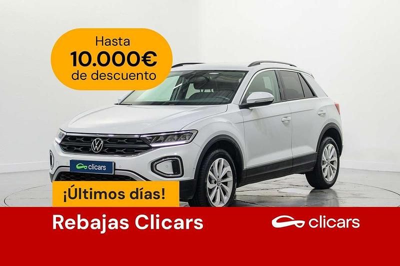 Blanco Usado 2023 VW T-Roc Life SUV | 23.690 € (Buen precio) - Imagen 1/4