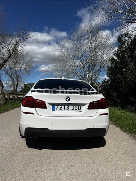 Usado BMW 520 Efficient Dynamics 190 CV (139 kW) 2015 Blanco Berlina