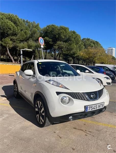 Usado Nissan Juke Tekna 110 CV (80 kW) 2013 Blanco SUV