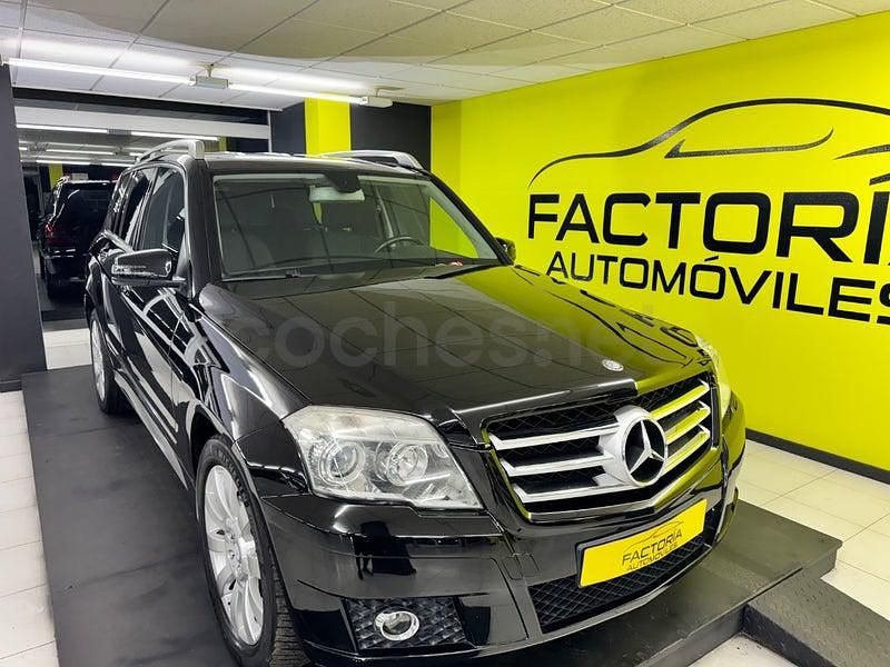 Usado Mercedes GLK220 170 CV (125 kW) 2009 Negro SUV