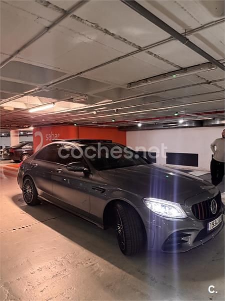 Usado Mercedes C220 170 CV (125 kW) 2018 Gris / plata Berlina