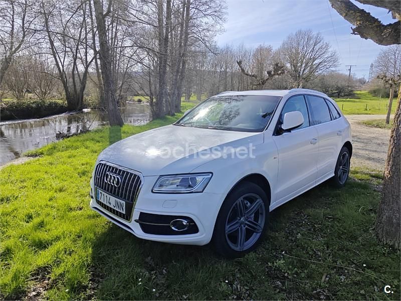 Usado Audi Q5 S-Line 258 CV (189 kW) 2016 Blanco SUV