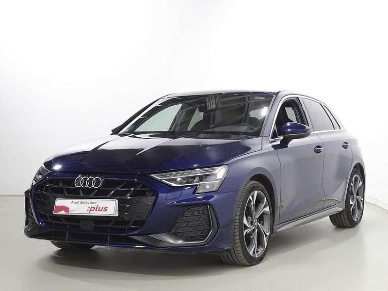 Azul Usado 2024 Audi A3 Sportback S-Line Utilitario | 28.600 € (Precio justo) - Imagen 1/4