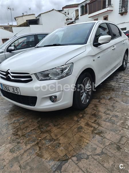 Brugt Citroën C-Elysee I Exclusive 100 HK (73 kW) 2016 Hvid Sedan