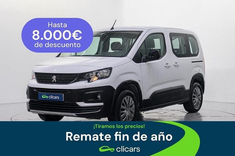 Blanco Usado 2023 Peugeot Rifter Business-Line Monovolumen | 15.490 € (Buen precio) - Imagen 1/4
