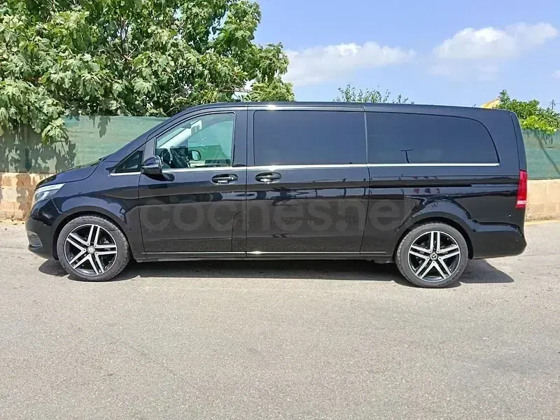 Usado Mercedes V200 Avantgarde 136 CV (100 kW) 2019 Negro Monovolumen