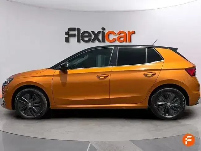 Usado Skoda Fabia Selection 115 CV (84 kW) 2025 Naranja Utilitario