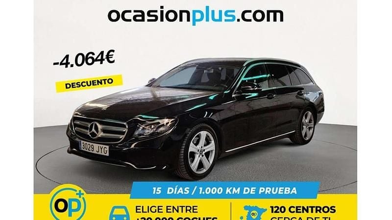 Negro Usado 2017 Mercedes E220 Familiar | 21.288 € (Super precio) - Imagen 1/1