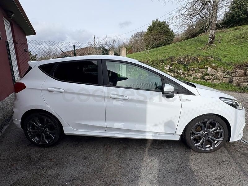 Usado Ford Fiesta ST-Line 85 CV (62 kW) 2018 Blanco Utilitario