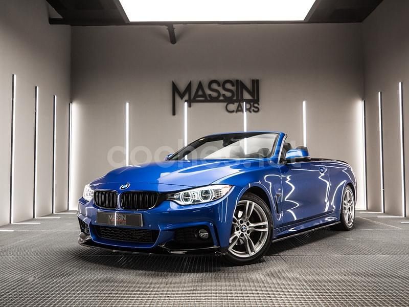 Azul Usado 2016 BMW 420 Descapotable | 25.999 € (Un poco caro) - Imagen 1/4