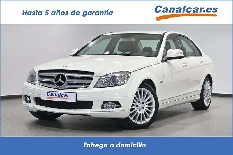 Blanco Usado 2007 Mercedes C280 Avantgarde Berlina | 9651 € (Buen precio) - Imagen 1/4