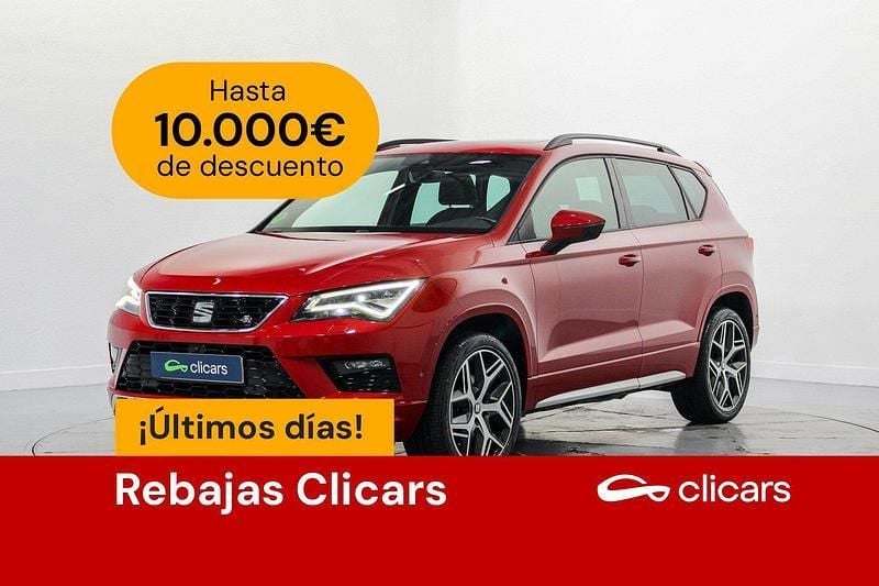 Rojo Usado 2018 Seat Ateca 4Drive SUV | 21.690 € (Precio justo) - Imagen 1/4