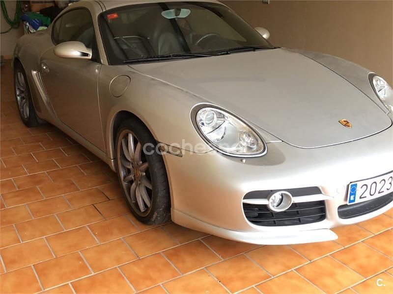 Usado Porsche Cayman S 320 CV (235 kW) 2010 Gris / plata Coupe