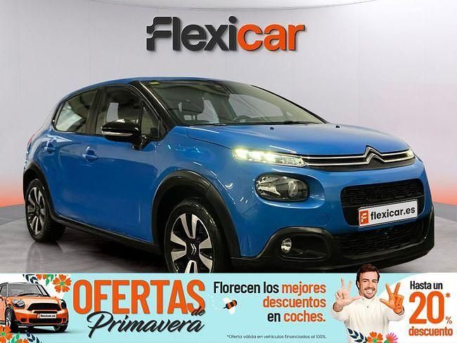 Usado Citroën C3 PureTech 82 CV (60 kW) 2018 Azul Berlina