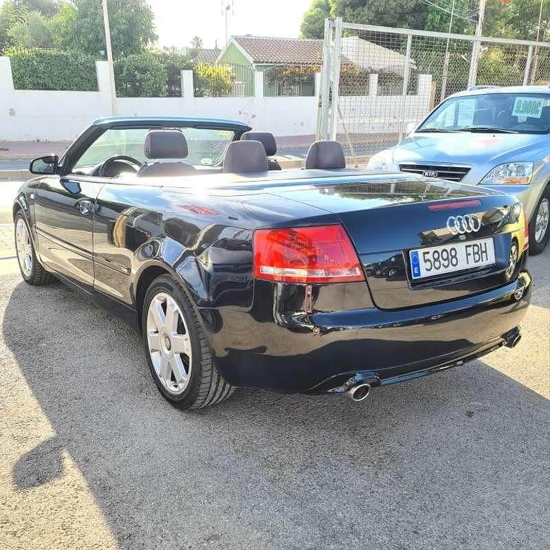 Usado Audi Cabriolet 163 CV (119 kW) 2006 Negro Descapotable