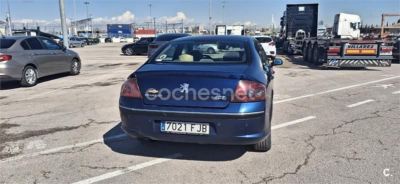 Usado Peugeot 407 136 CV (100 kW) 2006 Azul Berlina