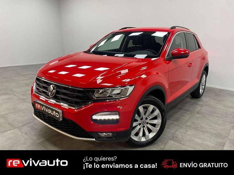 Rojo Usado 2021 VW T-Roc Advance SUV | 19.490 € (Buen precio) - Imagen 1/4