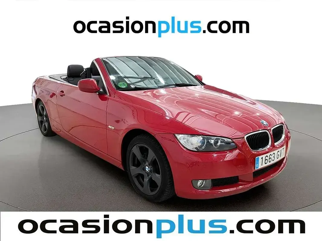 Usado BMW 320 Cabriolet 170 CV (125 kW) 2010 Rojo Descapotable