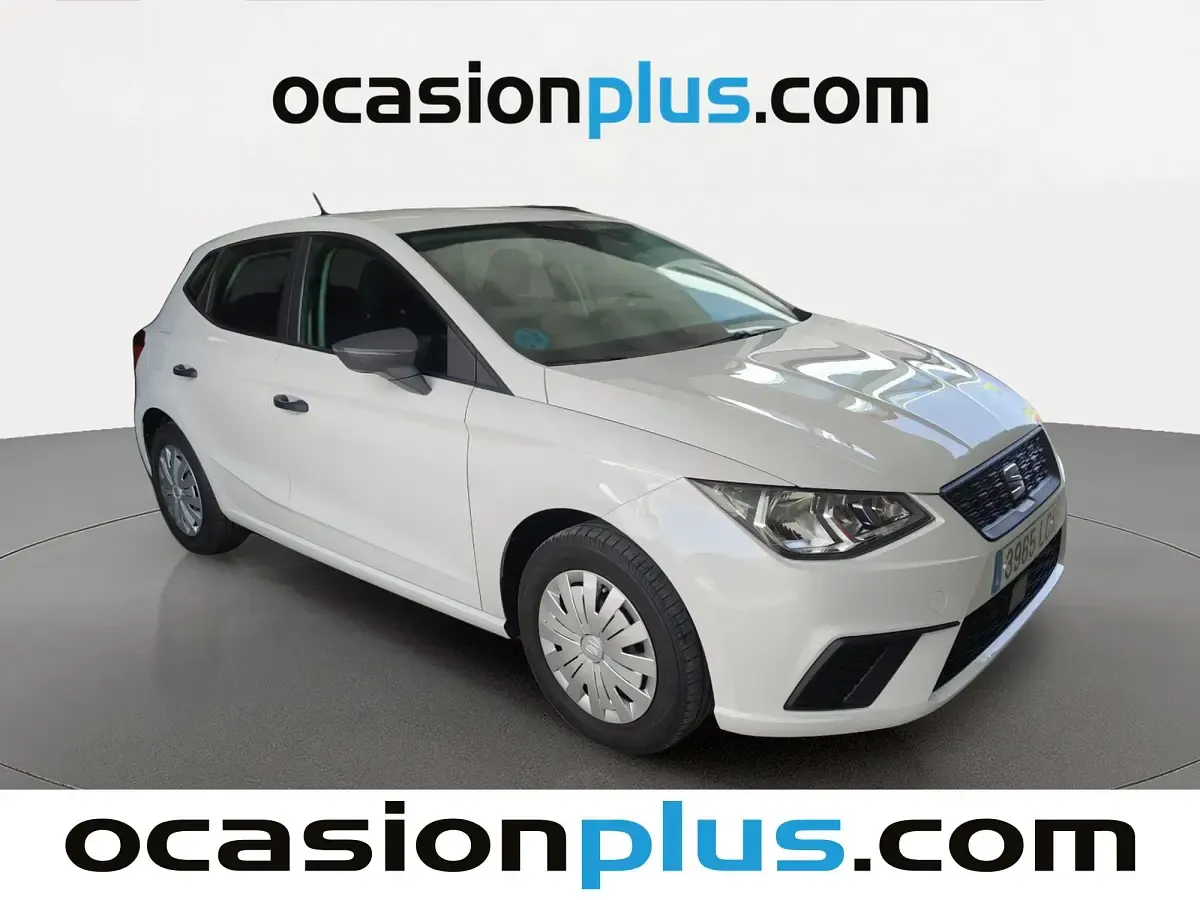 Usado Seat Ibiza Reference 95 CV (69 kW) 2019 Blanco Utilitario