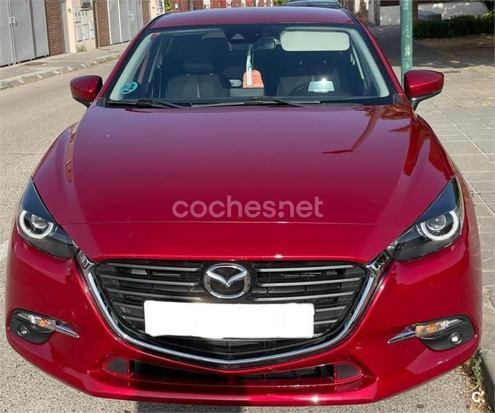 Rojo Usado 2018 Mazda 3 Edition Berlina | 16.900 € (Precio justo) - Imagen 1/4