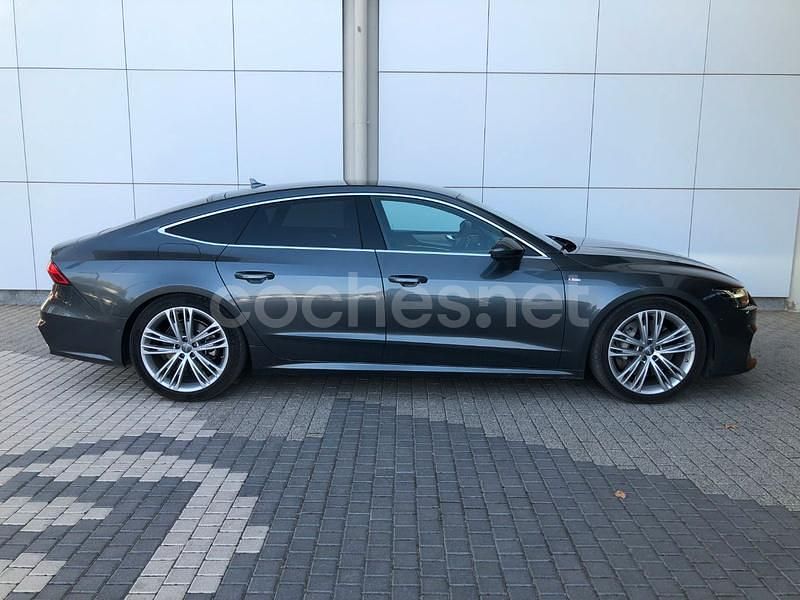 Usado Audi A7 Sportback 340 CV (250 kW) 2018 Gris / plata Utilitario