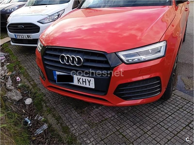 Usado Audi Q3 150 CV (110 kW) 2018 Rojo SUV