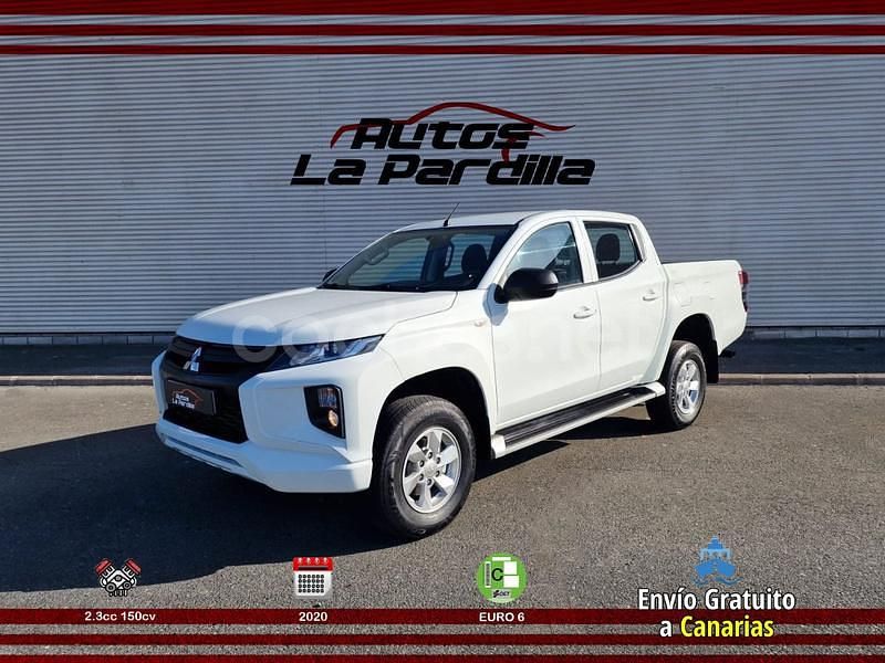 Usado Mitsubishi L200 150 CV (110 kW) 2020 Blanco Recogida