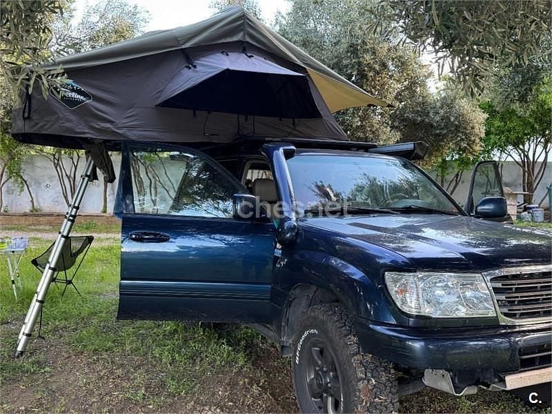 Begagnad Toyota Land Cruiser 204 HK (150 kW) 1998 Blå SUV