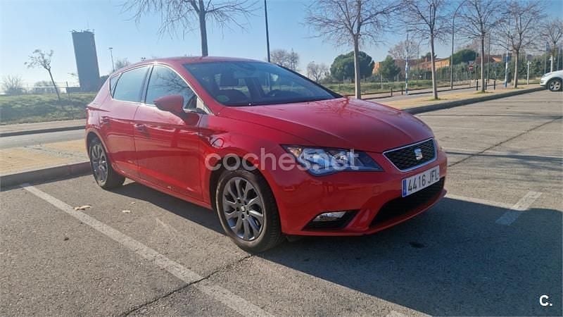 Rojo Usado 2015 Seat Leon I-Tech Berlina | 10.700 € (Precio justo) - Imagen 1/4