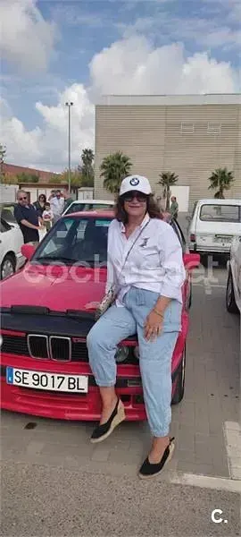 Usado BMW 318 140 CV (102 kW) 1992 Rojo Coupe