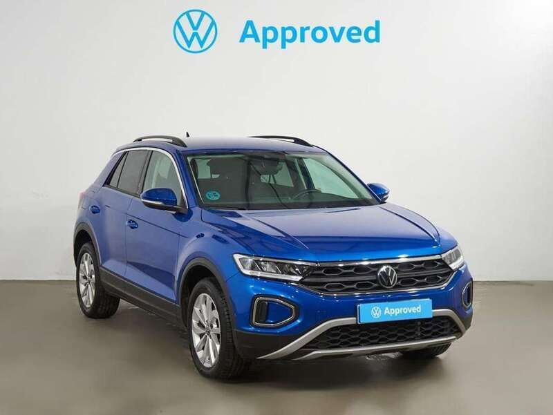 Azul Usado 2024 VW T-Roc Life SUV | 27.280 € (Precio justo) - Imagen 1/4