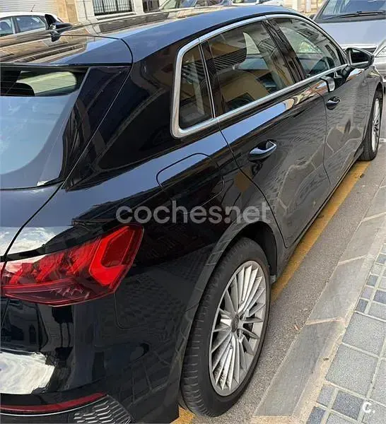Usado Audi A3 Advanced Plus 116 CV (85 kW) 2020 Negro Berlina