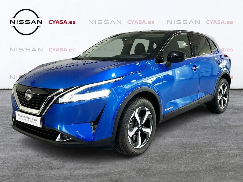 Magnetic blue + midnight black metalizado Usado 2023 Nissan Qashqai N-Connecta SUV | 27.500 € (Buen precio) - Imagen 1/4