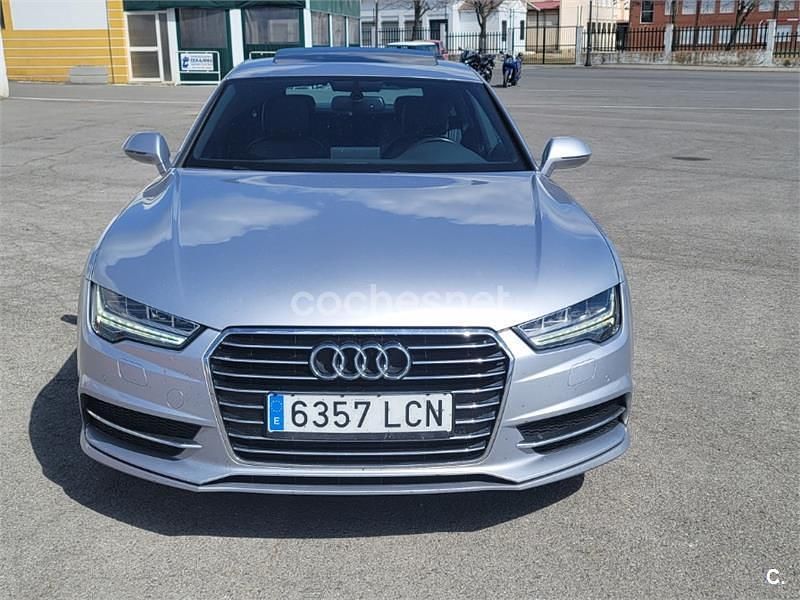Usado Audi A7 Sportback 218 CV (160 kW) 2014 Gris / plata Utilitario