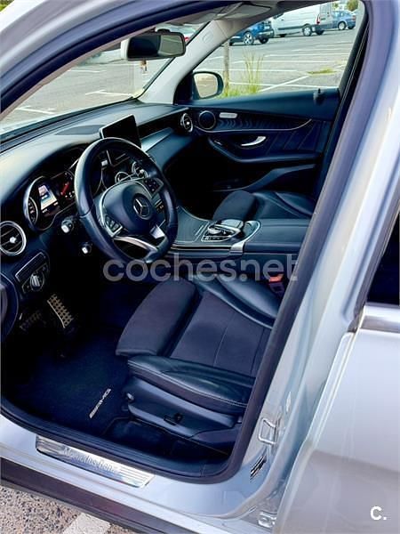 Usado Mercedes GLC250 204 CV (150 kW) 2018 Gris / plata SUV