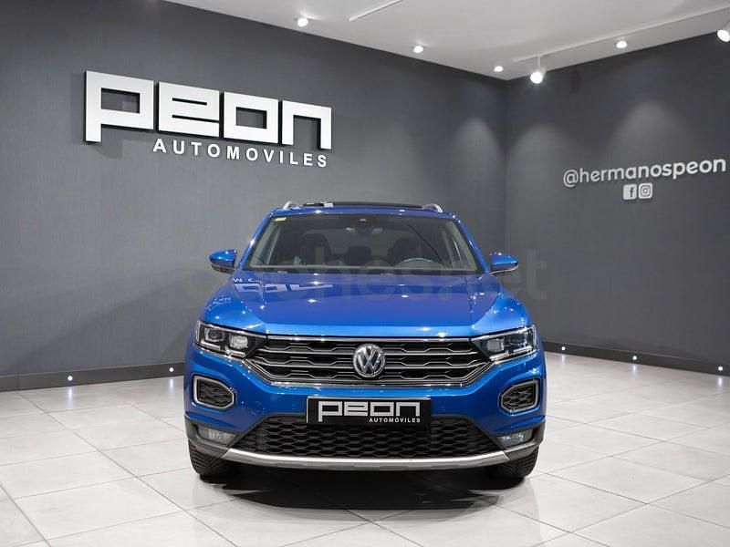 Usado VW T-Roc Sportline 150 CV (110 kW) 2018 Azul SUV