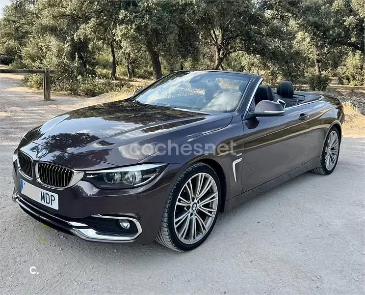 Usado BMW 420 Luxury Line 190 CV (139 kW) 2017 Marrón Descapotable
