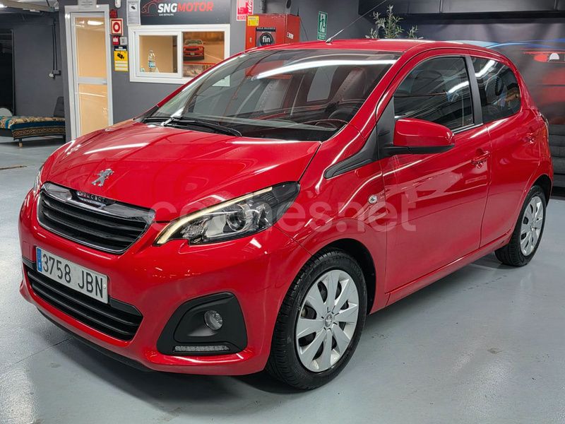 Rojo Usado 2015 Peugeot 108 Allure Utilitario | 7500 € (Precio justo) - Imagen 1/4