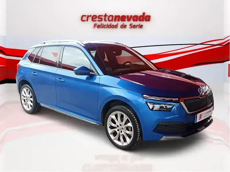 Usado Skoda Kamiq Style 150 CV (110 kW) 2023 Azul SUV