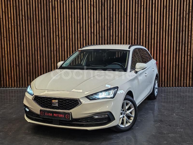 Blanco Usado 2021 Seat Leon Style Familiar | 13.999 € (Super precio) - Imagen 1/4