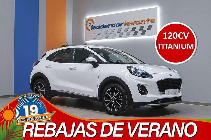 Blanco Usado 2021 Ford Puma Titanium SUV | 14.300 € (Buen precio) - Imagen 1/4