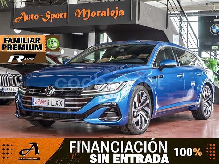 Azul Usado 2022 VW Arteon R-line Familiar | 33.900 € (Un poco caro) - Imagen 1/4