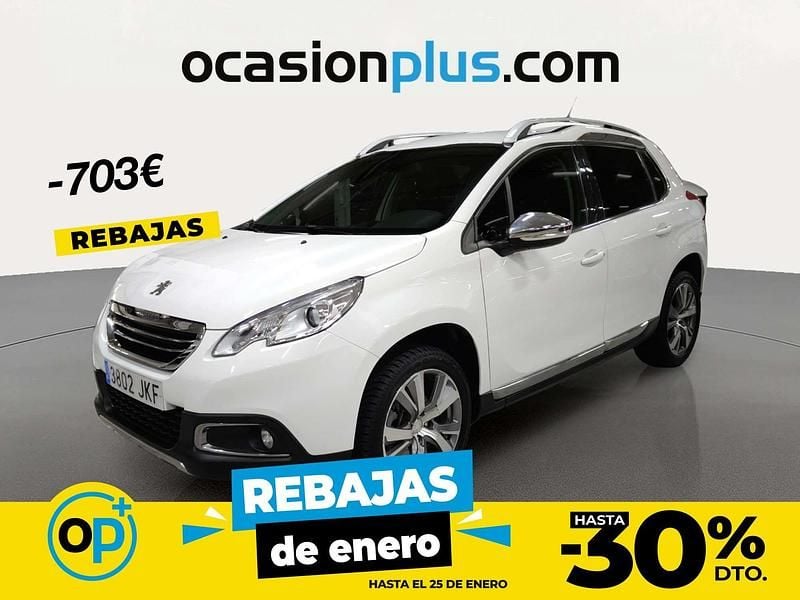 Blanco Usado 2015 Peugeot 2008 Allure SUV | 9500 € (Precio justo) - Imagen 1/4