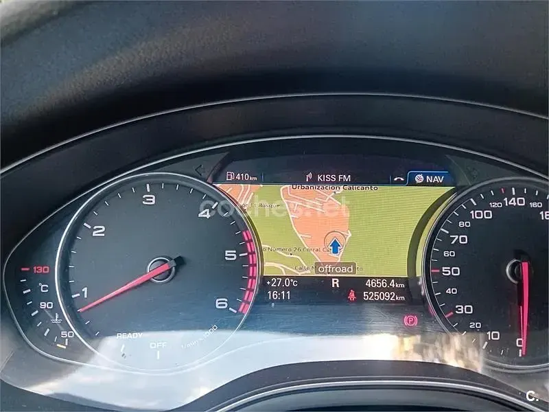 Usado Audi A6 S-Line 218 CV (160 kW) 2015 Negro Berlina