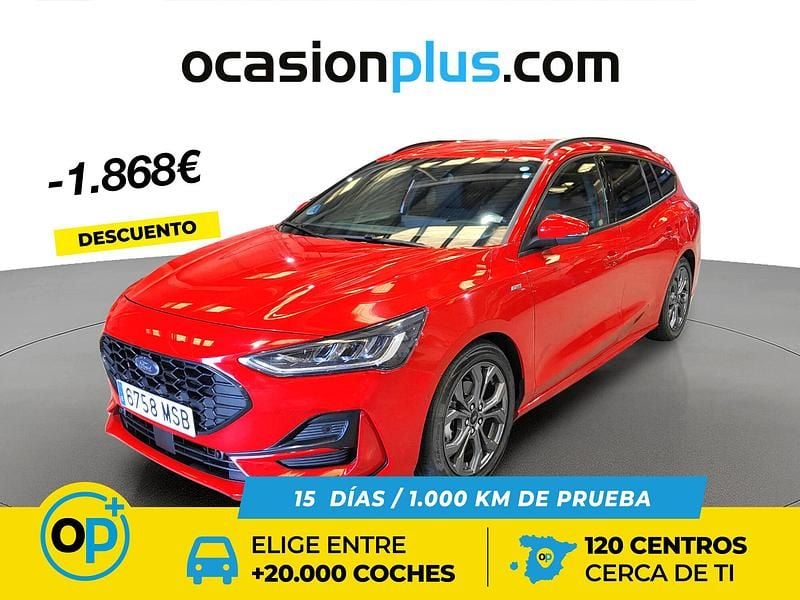 Begagnad Ford Focus ST-Line 155 HK (114 kW) 2024 Röd Kombi