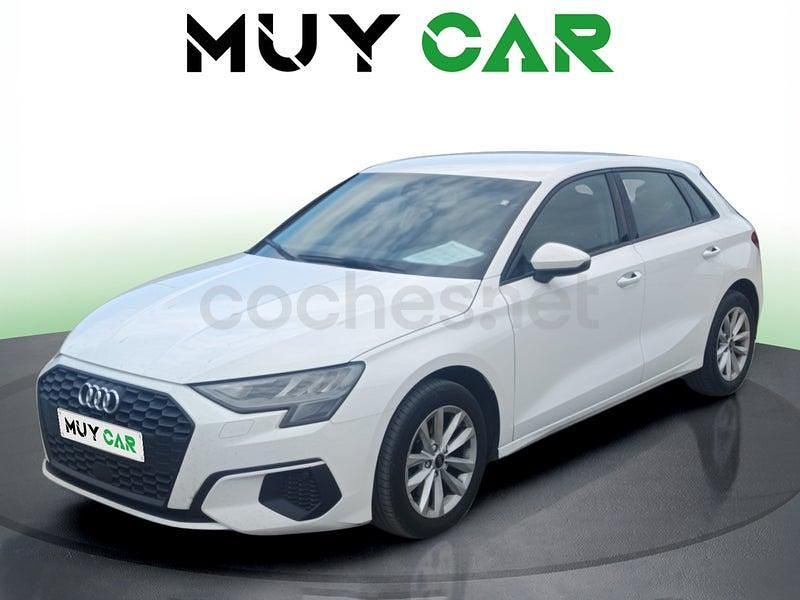 Usado Audi A3 110 CV (80 kW) 2021 Blanco Berlina